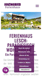 Mobile Screenshot of ferienhaus-lesch.at